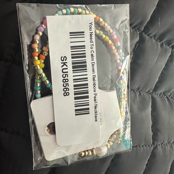 Colorful Beaded Necklace - Picture 5 of 7